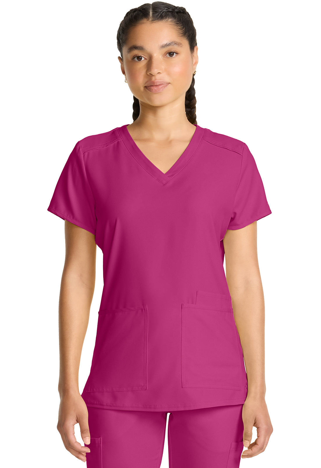Med Couture Women's 3 Pocket Top