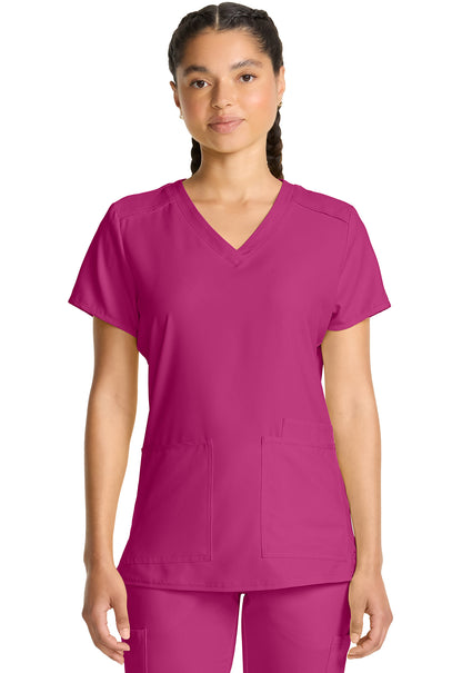 Med Couture Women's 3 Pocket Top