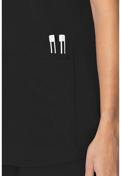 Med Couture Women's 3 Pocket Top
