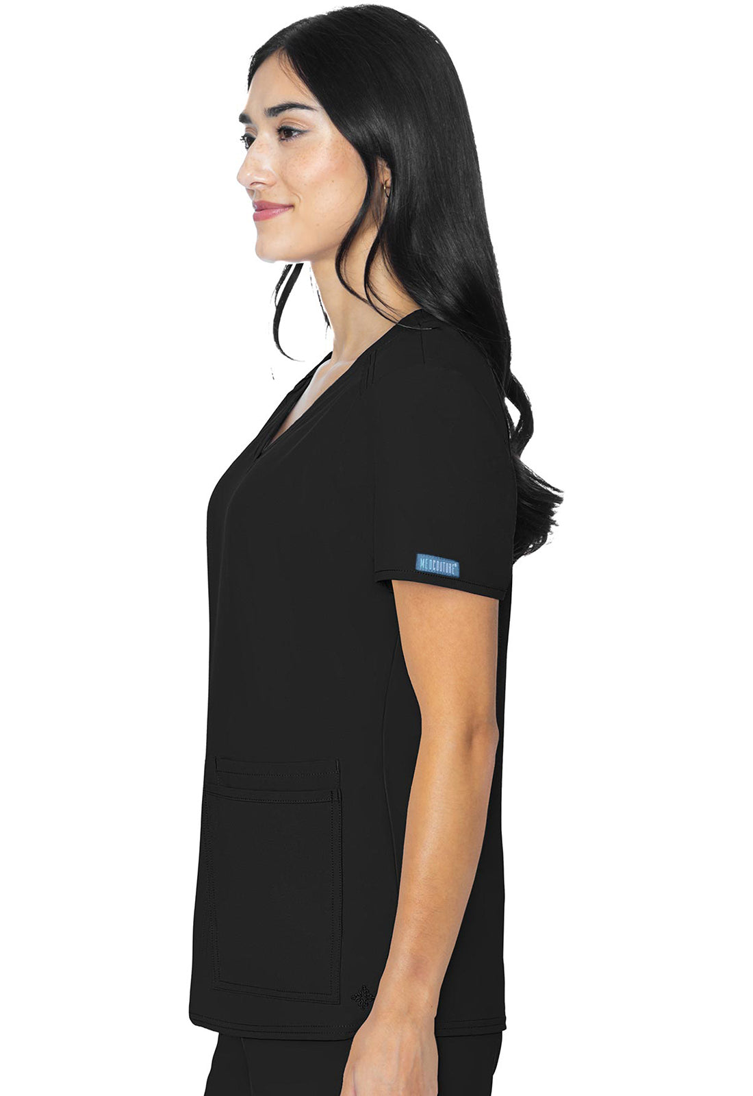 Med Couture Women's 3 Pocket Top