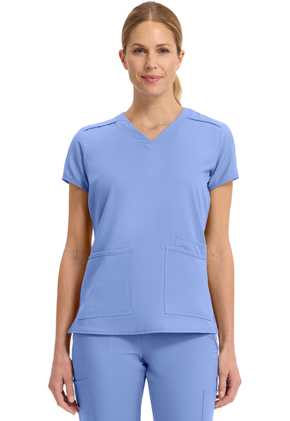 Med Couture Women's 3 Pocket Top