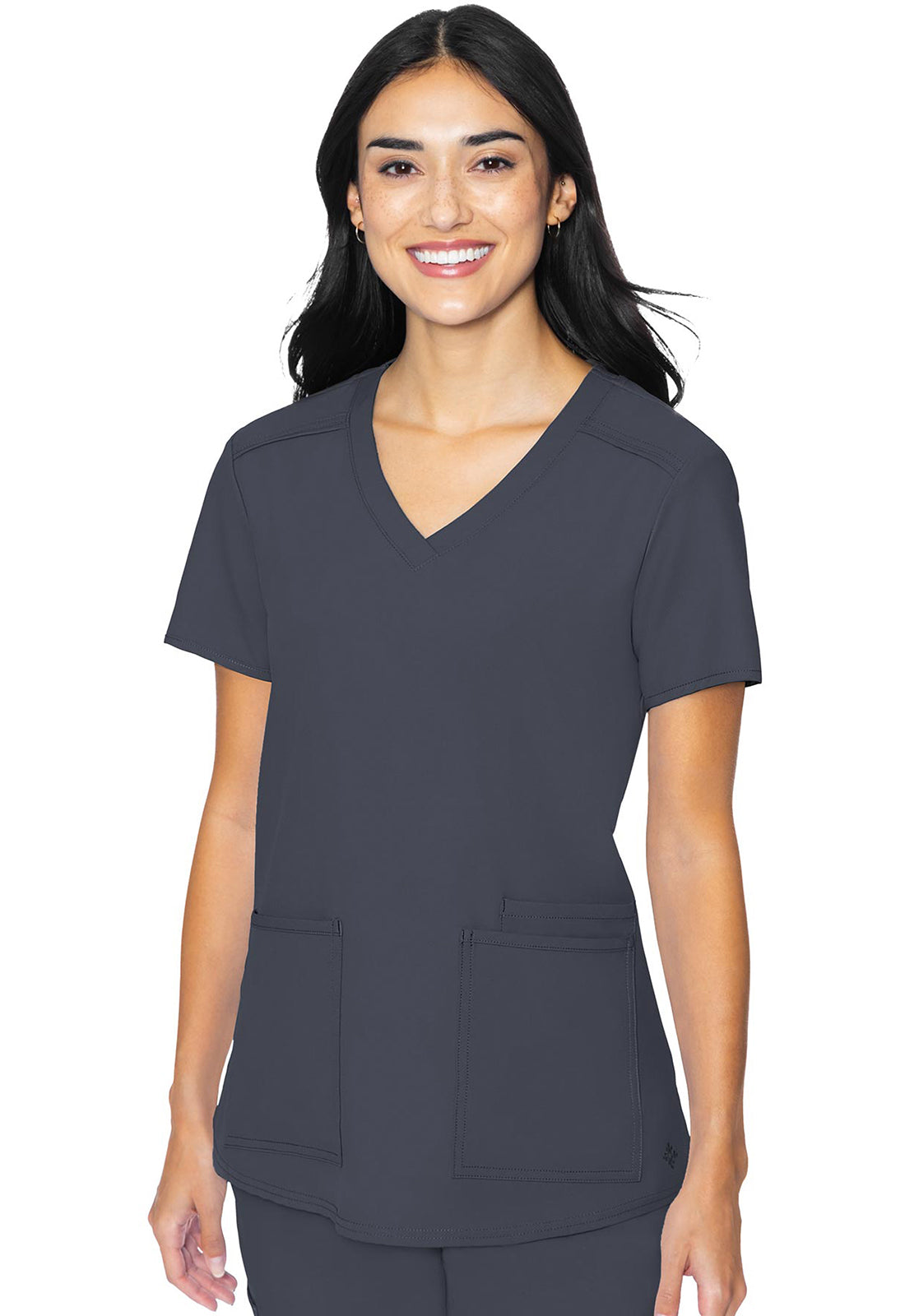 Med Couture Women's 3 Pocket Top