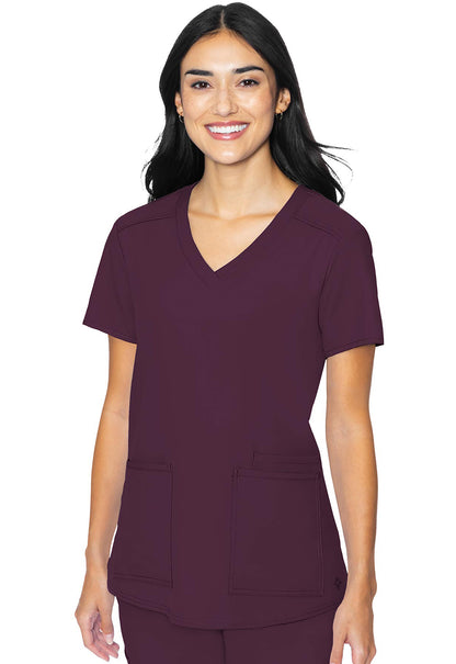 Med Couture Women's 3 Pocket Top