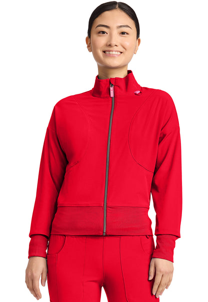 MC303 - Cherokee Women's Cropped Warm Up Jacket