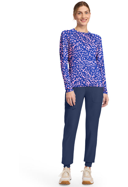 MC699 - Cherokee Women's Printed L/S Under scrub