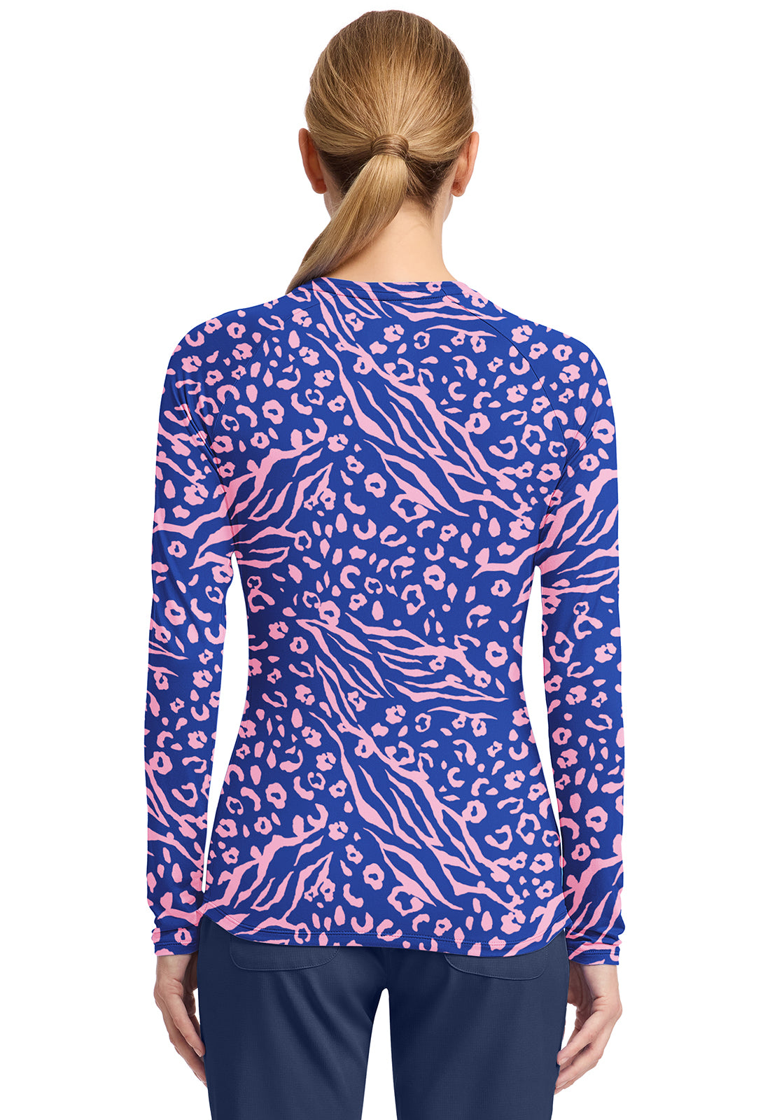 MC699 - Cherokee Women's Printed L/S Under scrub
