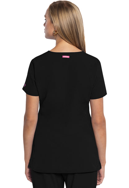 Med Couture Women's V-Neck Top