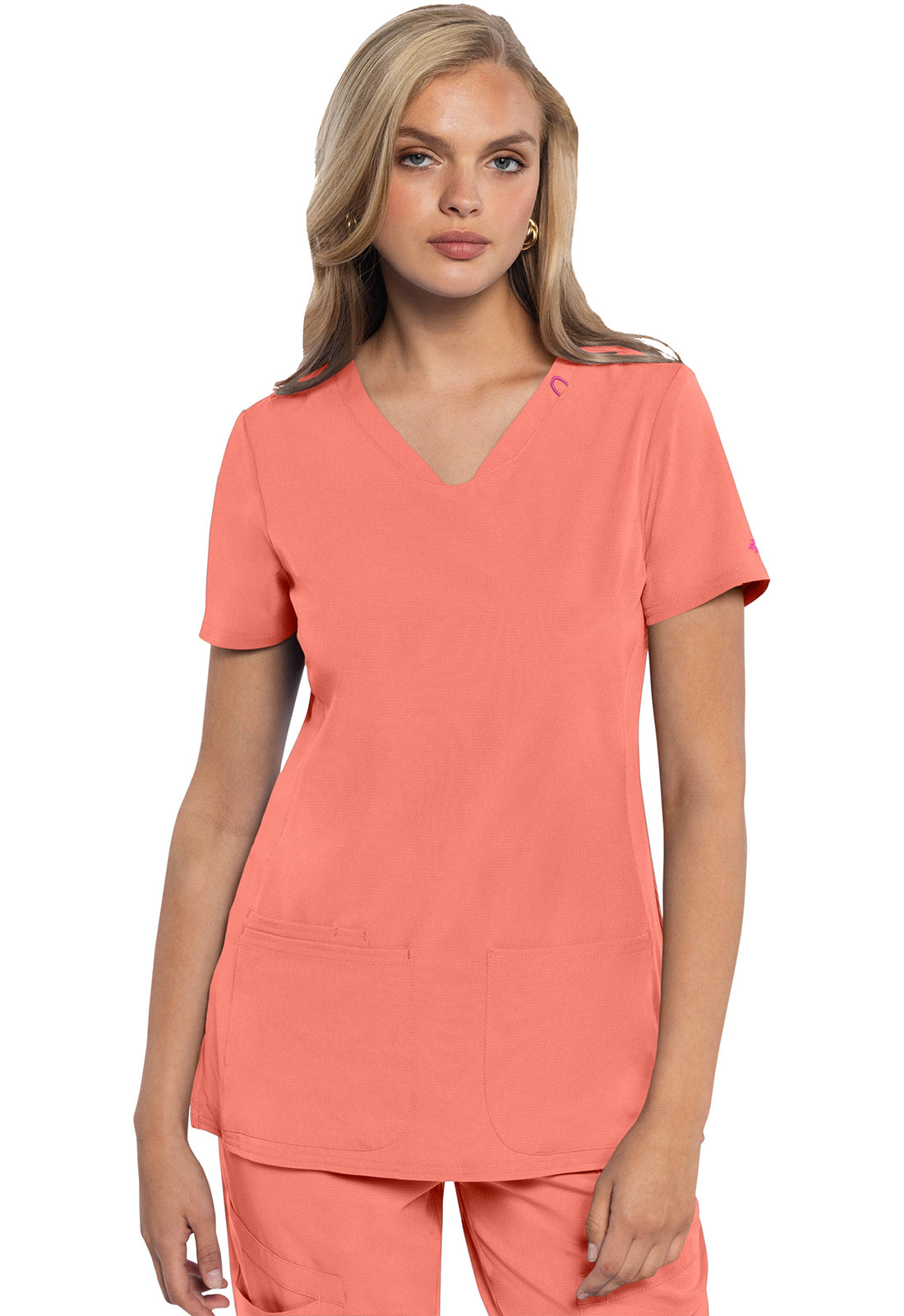 Med Couture Women's V-Neck Top
