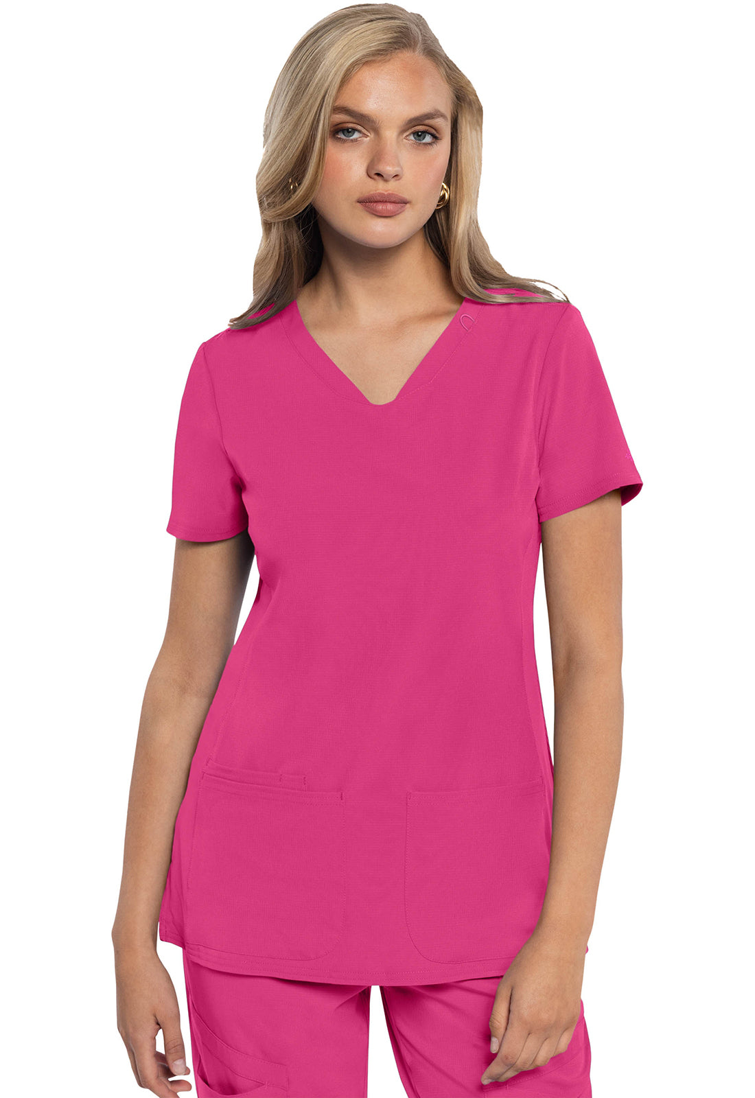 Med Couture Women's V-Neck Top