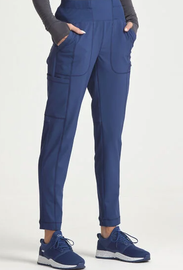 CK067A Women's High-Rise Skinny Leg Scrub Pant