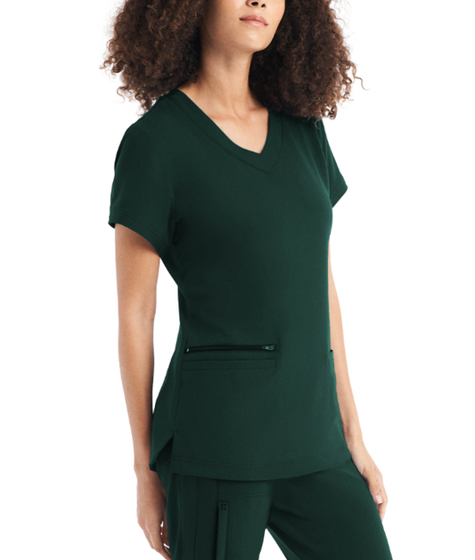 White Cross CRFT WT127 Women's 3 pocket V-neck scrub top