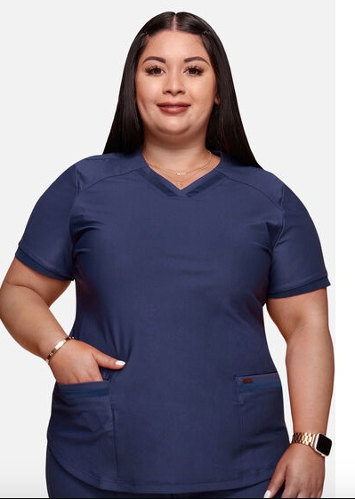 CK840 Women's V-Neck Scrub Top