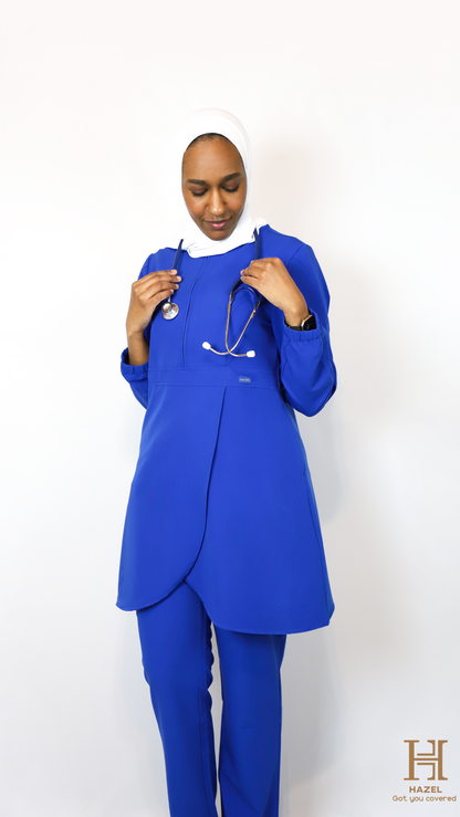 Long Sleeved Scrub Top Hazel Rose