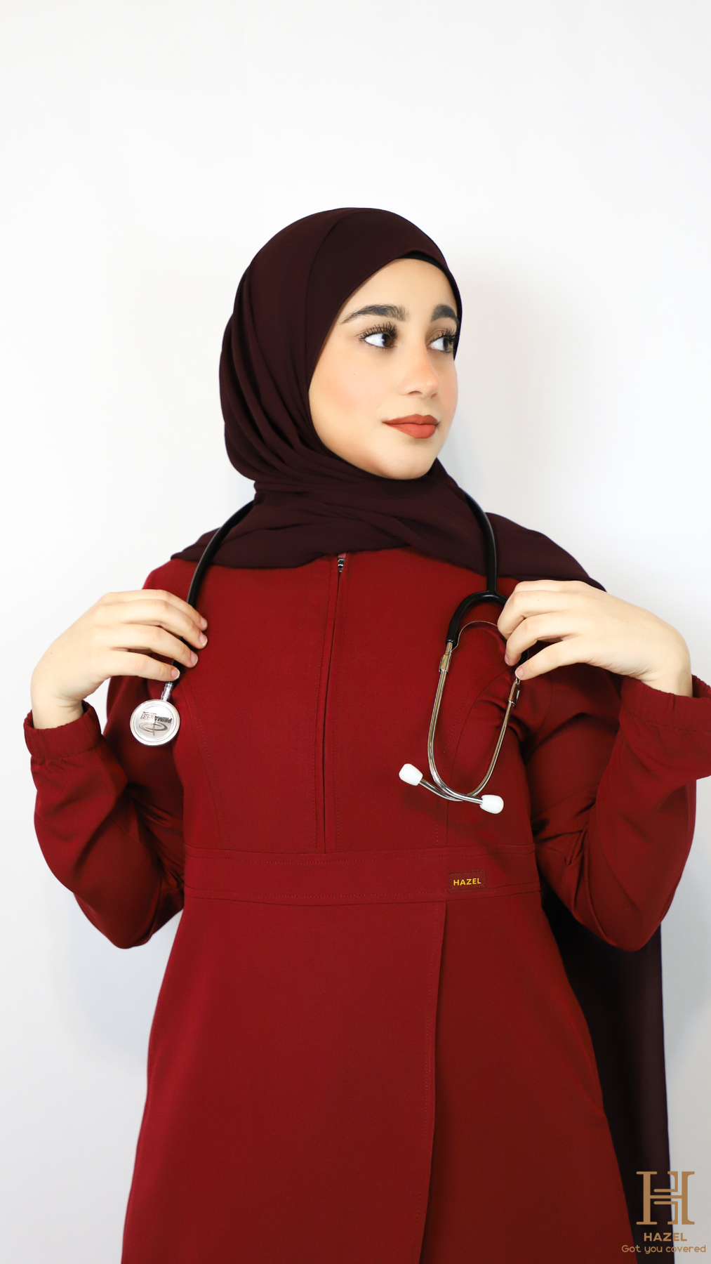 Long Sleeved Scrub Top Hazel Rose