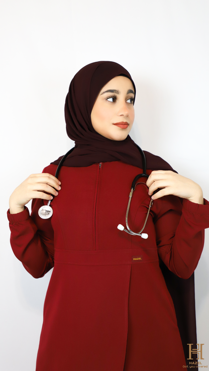 Long Sleeved Scrub Top Hazel Rose