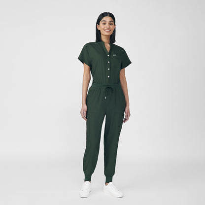 LO603 - Landau Women's 8- Pocket Cargo Scrub Jump Suit