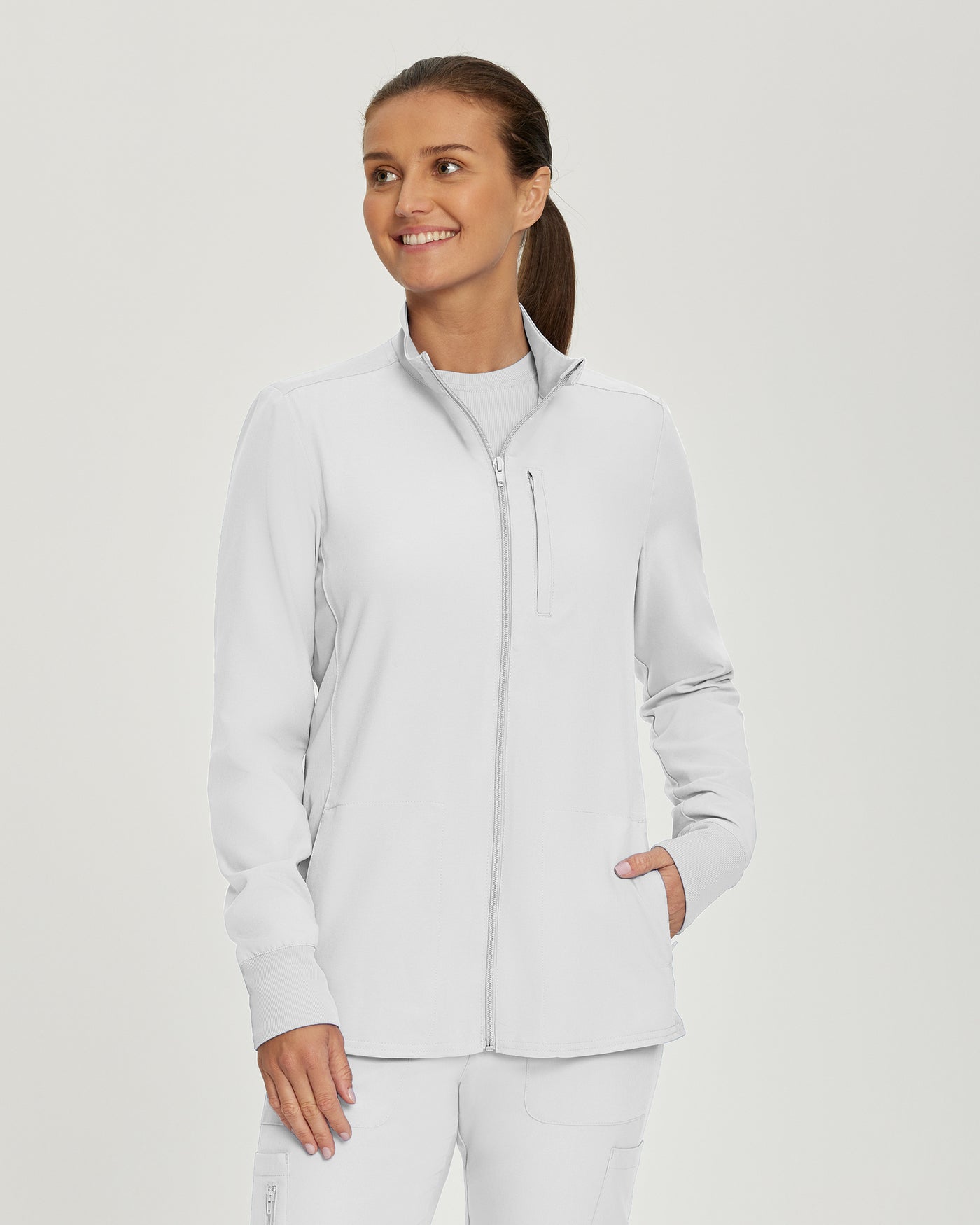 LJ700 - Landau Forward Women's Mock Neck Jacket