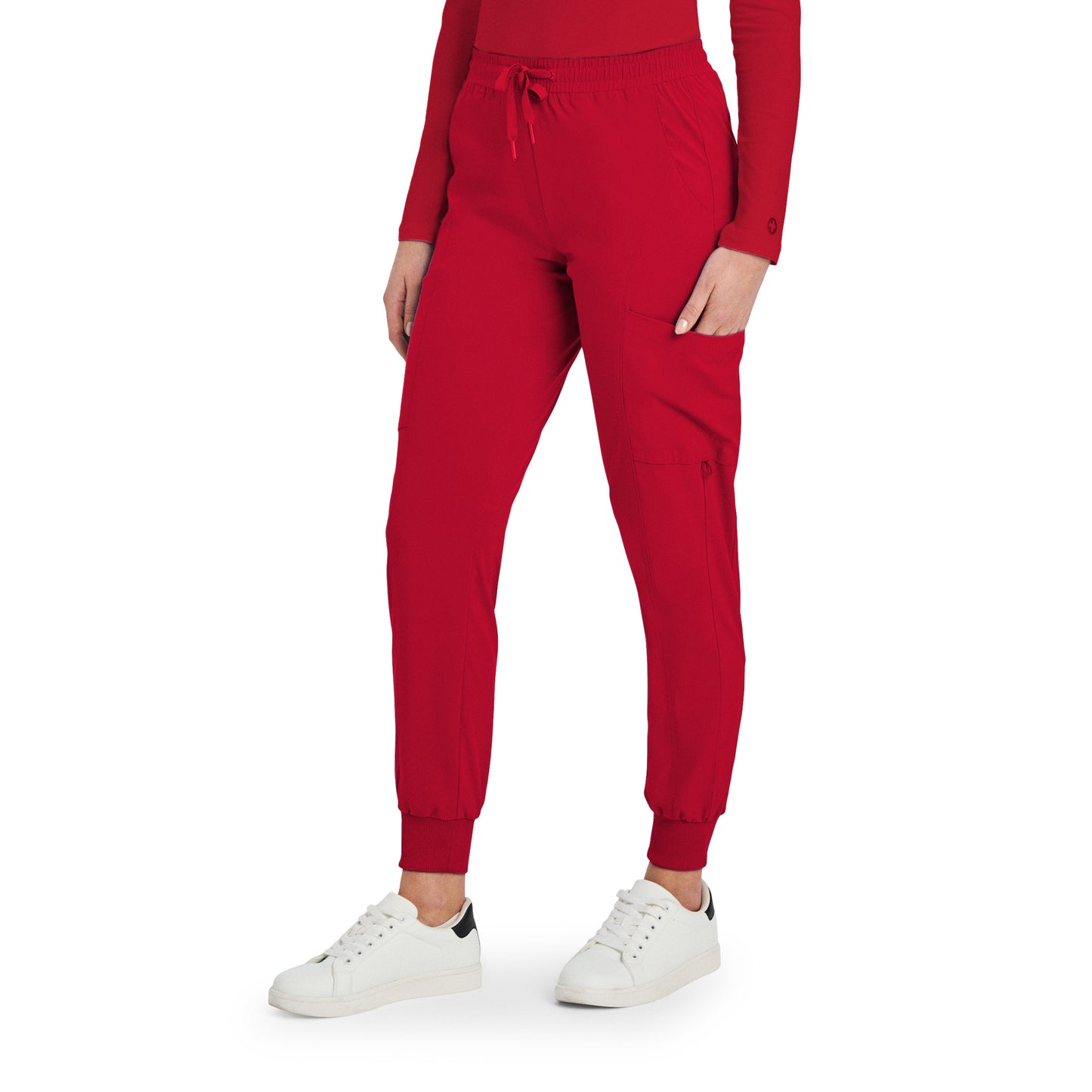 365P White Cross FIT Women's Petite Jogger pants