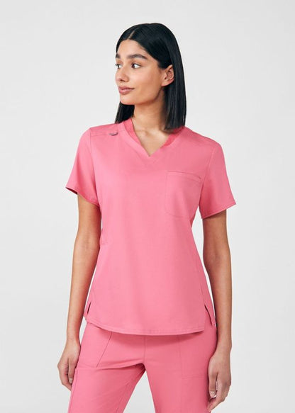 WT119 - VIBE 2-Pocket V-Neck Scrub Top