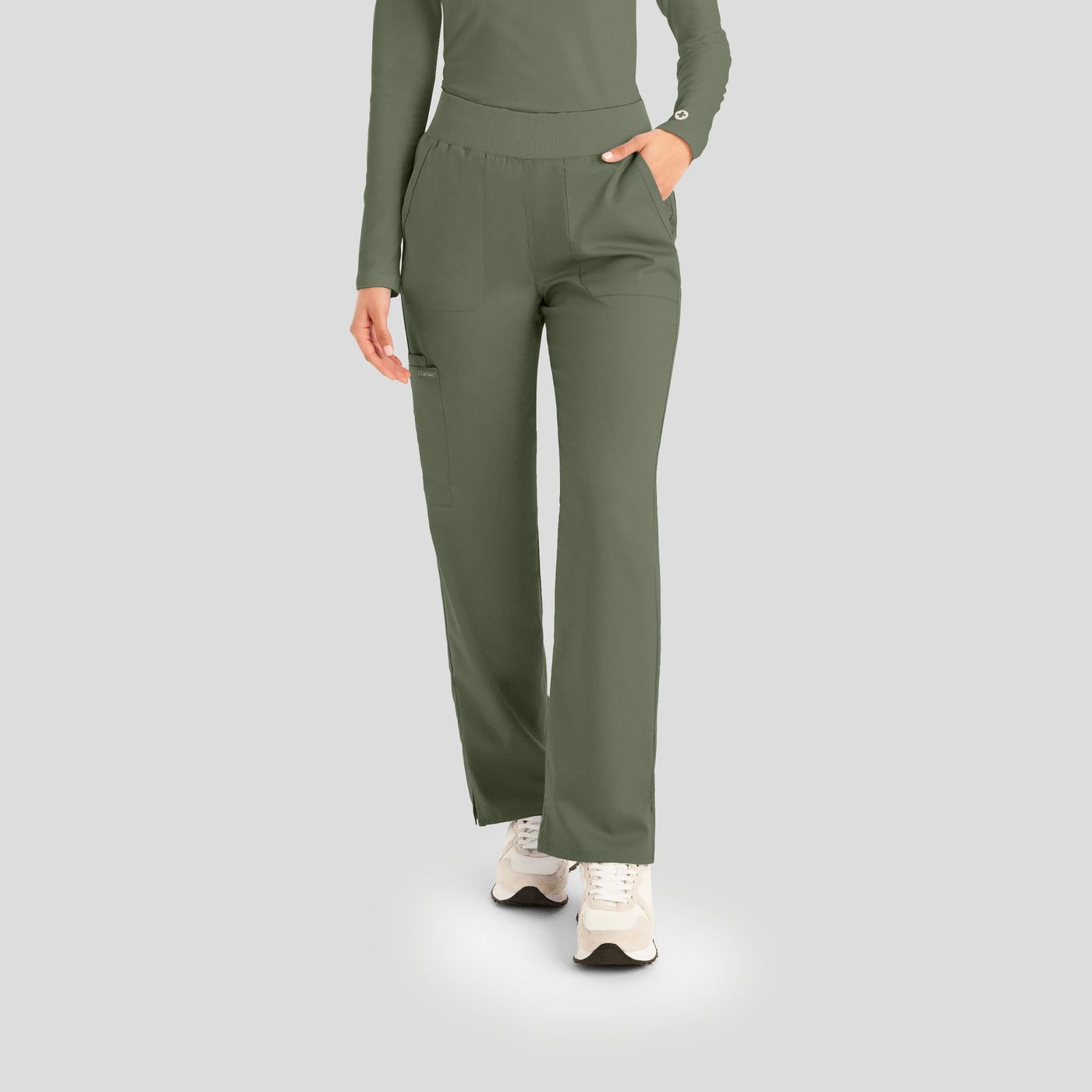 LB405P - Landau Proflex Petite Cargo Scrub Pants