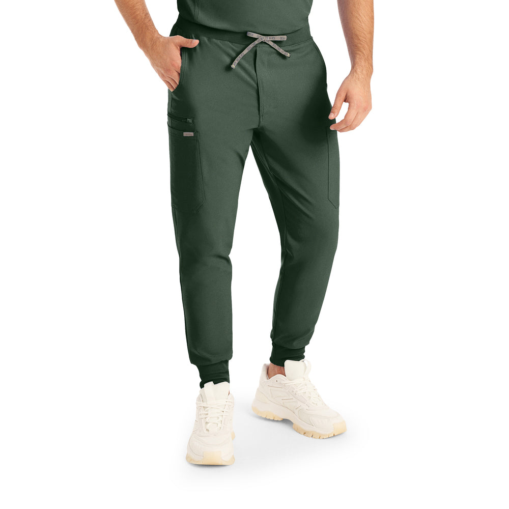 LB409: White Cross Landau Forward Men's Jogger Pants – Scrubs4U