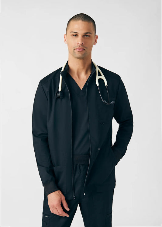 Landau ProFlex Men's 4-Pocket Scrub Jacket