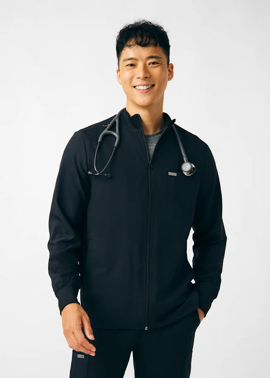 Landau Forward Men's 3-POCKET SCRUB JACKET