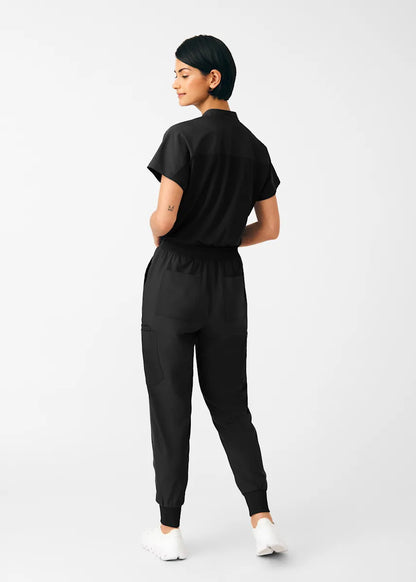 Landau Women's 8-Pocket Cargo Scrub Jumpsuit
