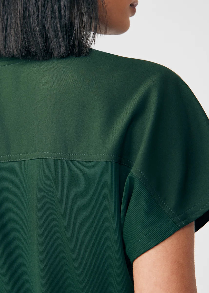 Landau Women's 8-Pocket Cargo Scrub Jumpsuit