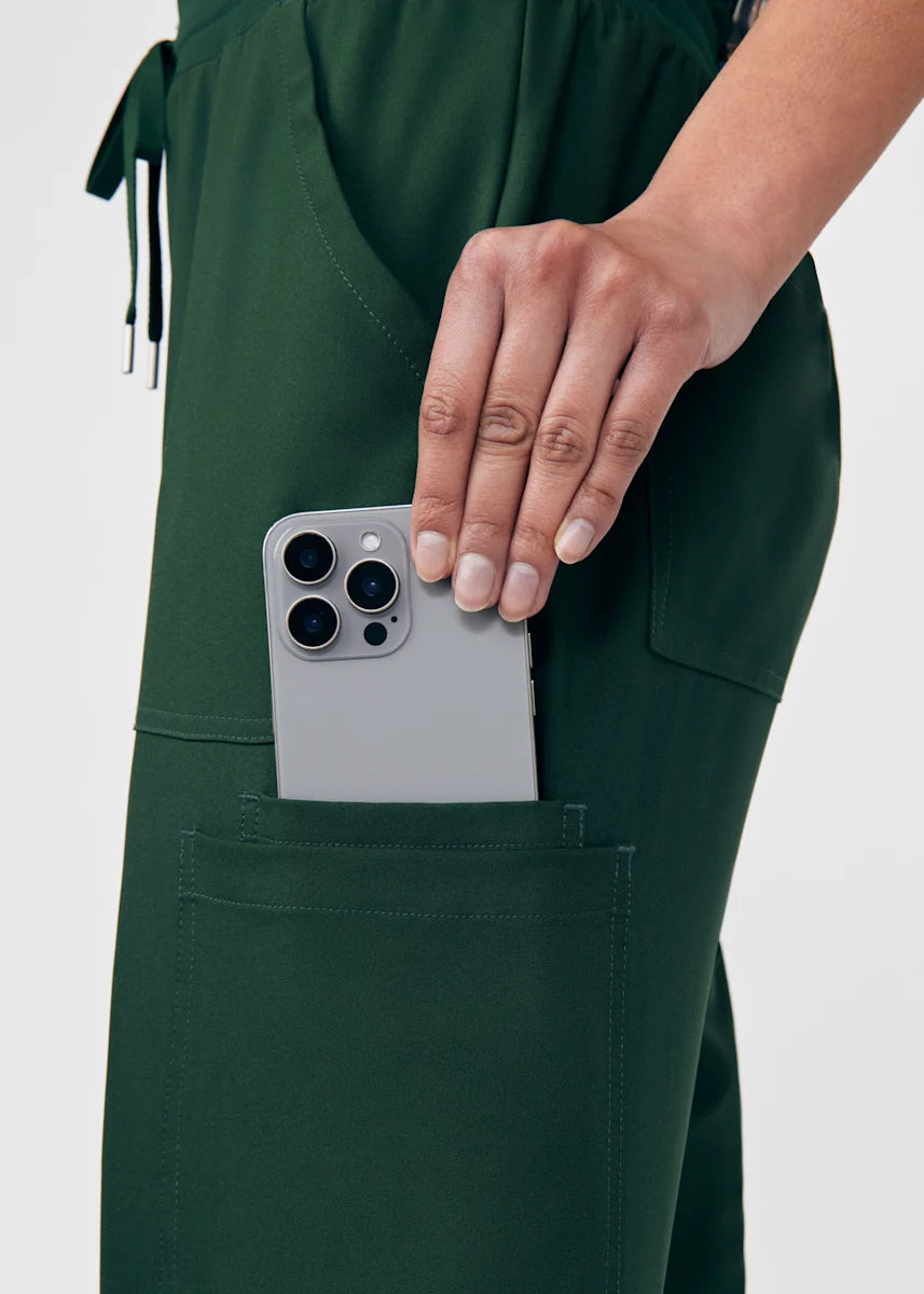 Landau Women's 8-Pocket Cargo Scrub Jumpsuit