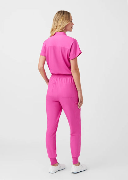 Landau Women's 8-Pocket Cargo Scrub Jumpsuit