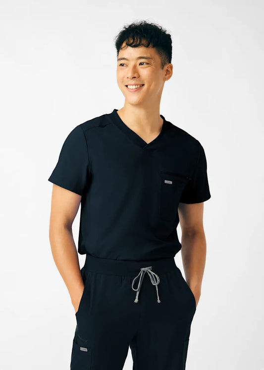 Landau Forward Men's 2-Pocket V-Neck Scrub Top