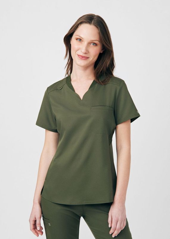 WT119 - VIBE 2-Pocket V-Neck Scrub Top