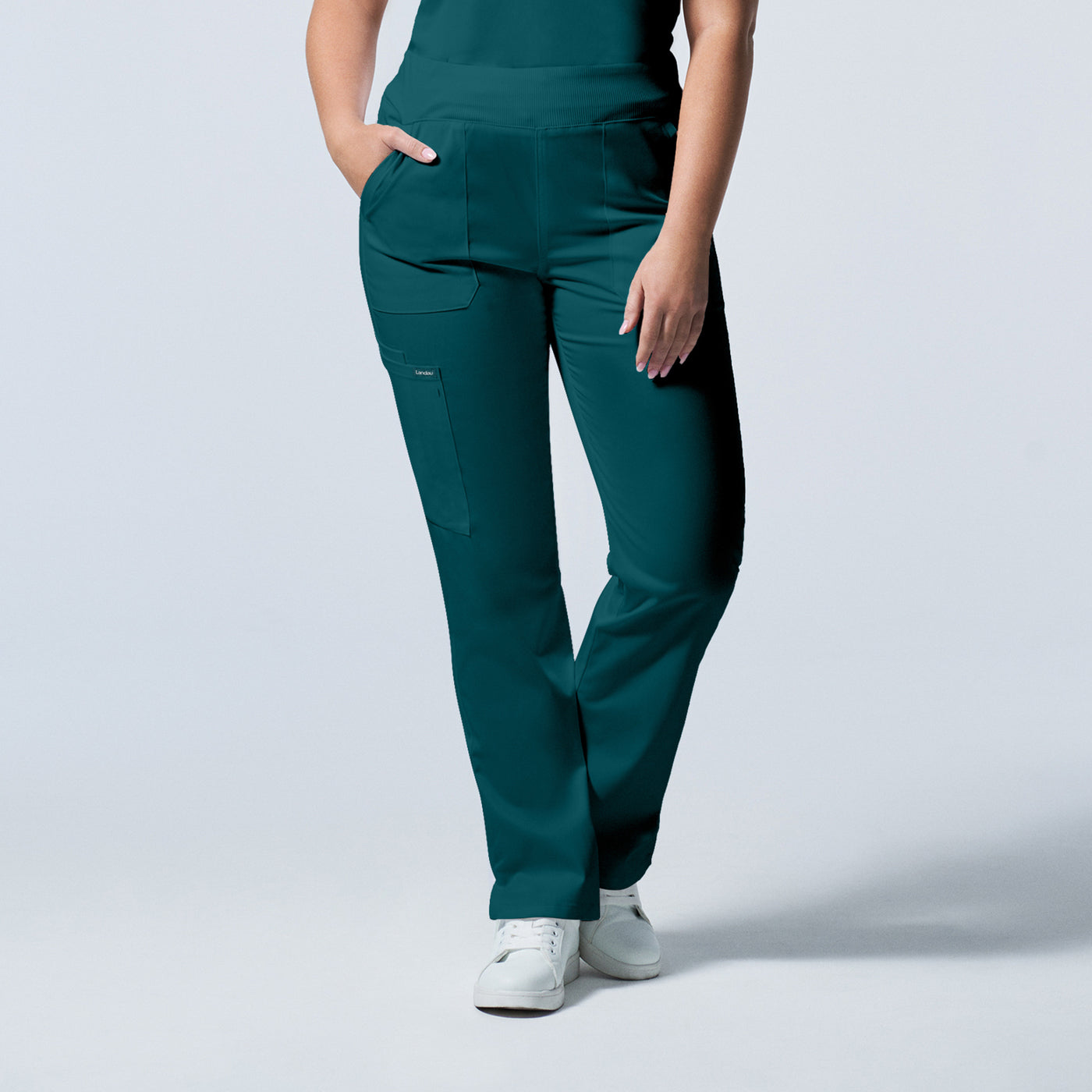 LB405P - Landau Proflex Petite Cargo Scrub Pants