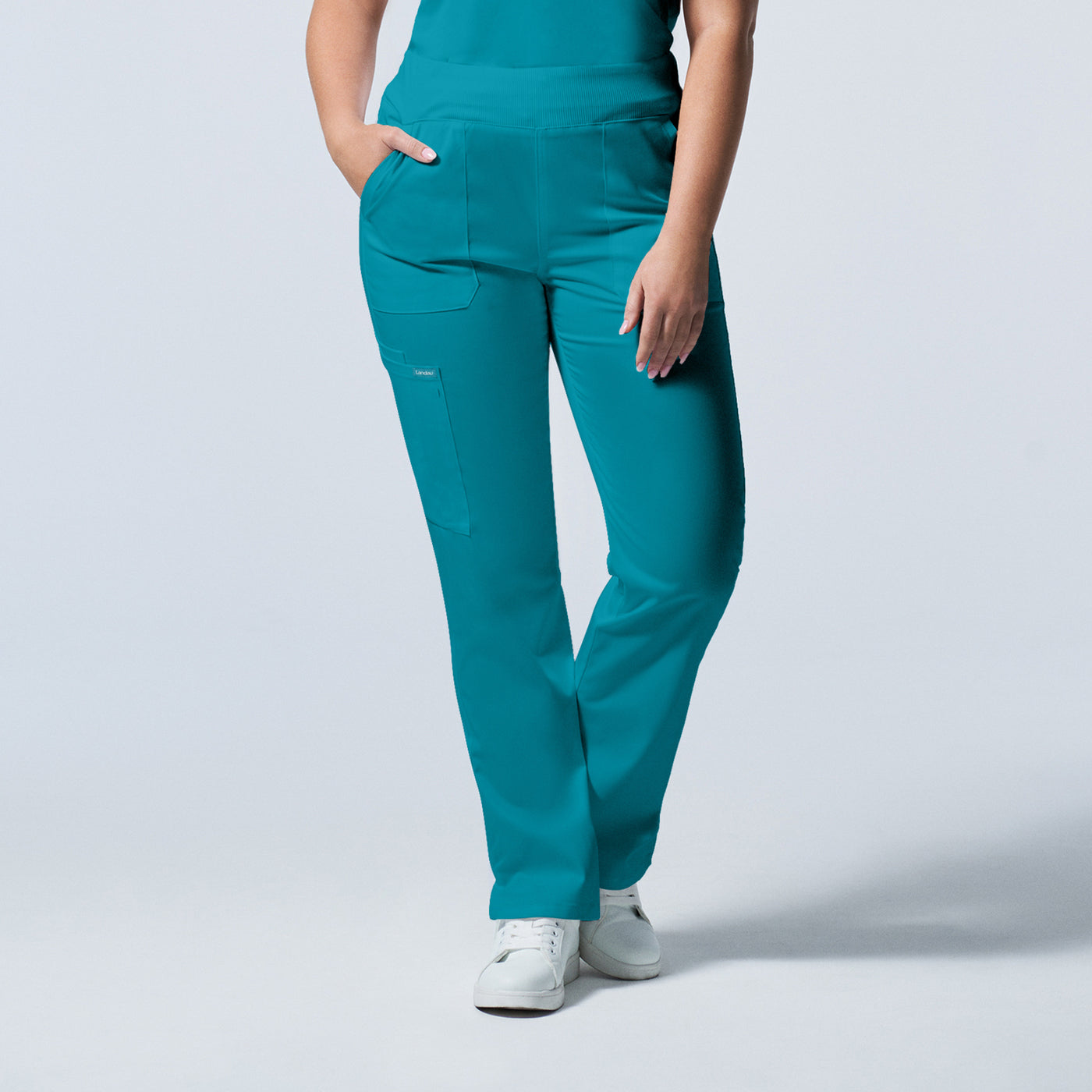 LB405P - Landau Proflex Petite Cargo Scrub Pants