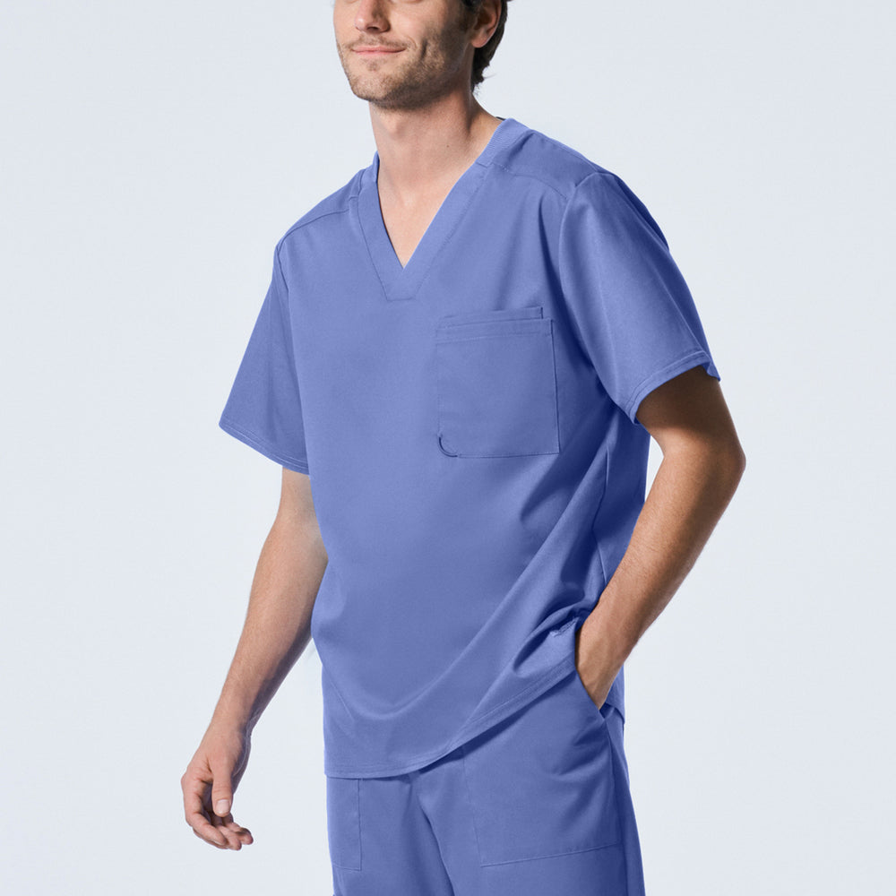 LT108 - Landau Proflex Men's V-Neck Scrub Top