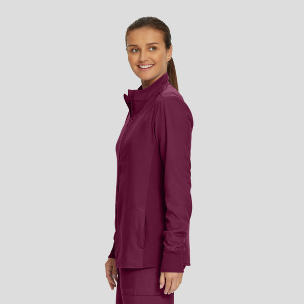 LJ700 - Landau Forward Women's Mock Neck Jacket