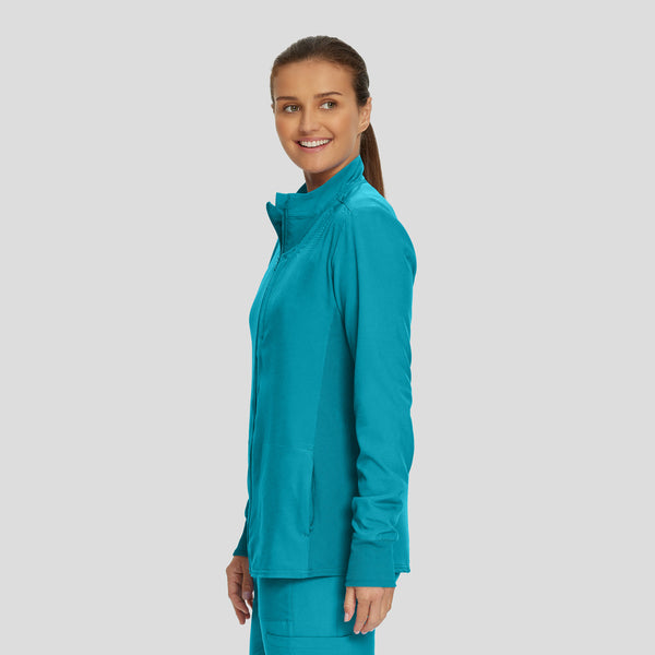 LJ700 - Landau Forward Women's Mock Neck Jacket