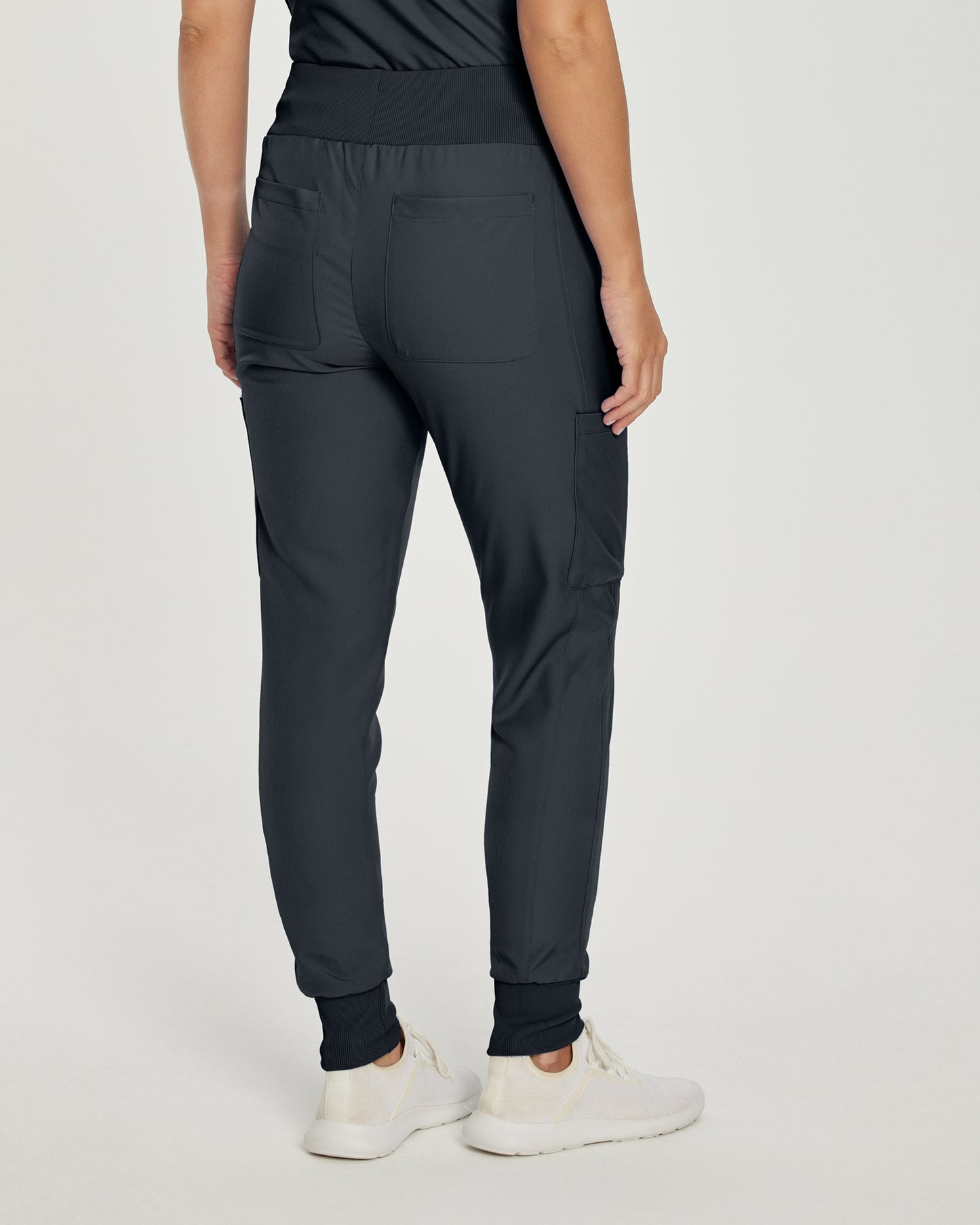 LB401 White Cross Landau Forward Women's Cargo Joggers