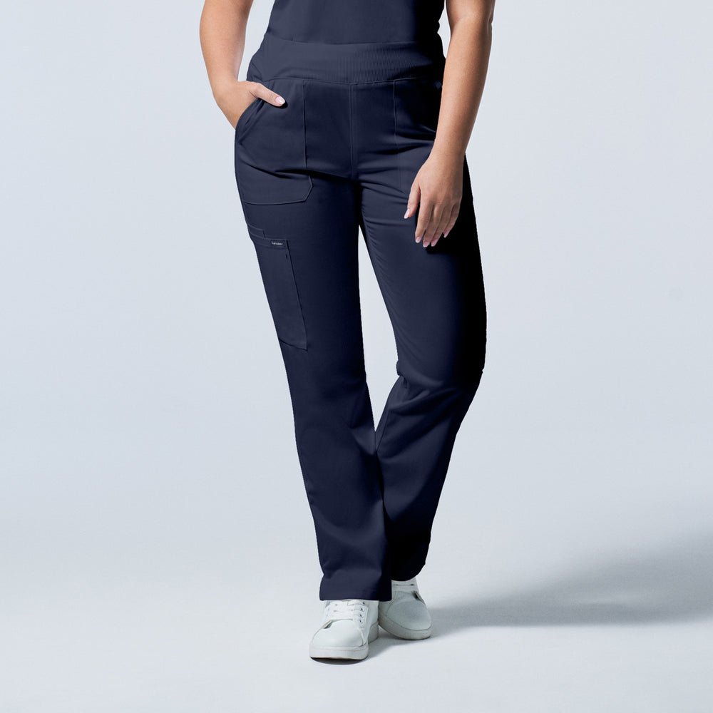 LB405 (Core Colours) - Landau Proflex Women's Cargo Scrub Pants