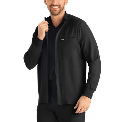 LJ703 - Men's 3-POCKET SCRUB JACKET