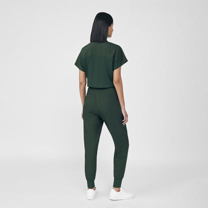 LO603 - Landau Women's 8- Pocket Cargo Scrub Jump Suit