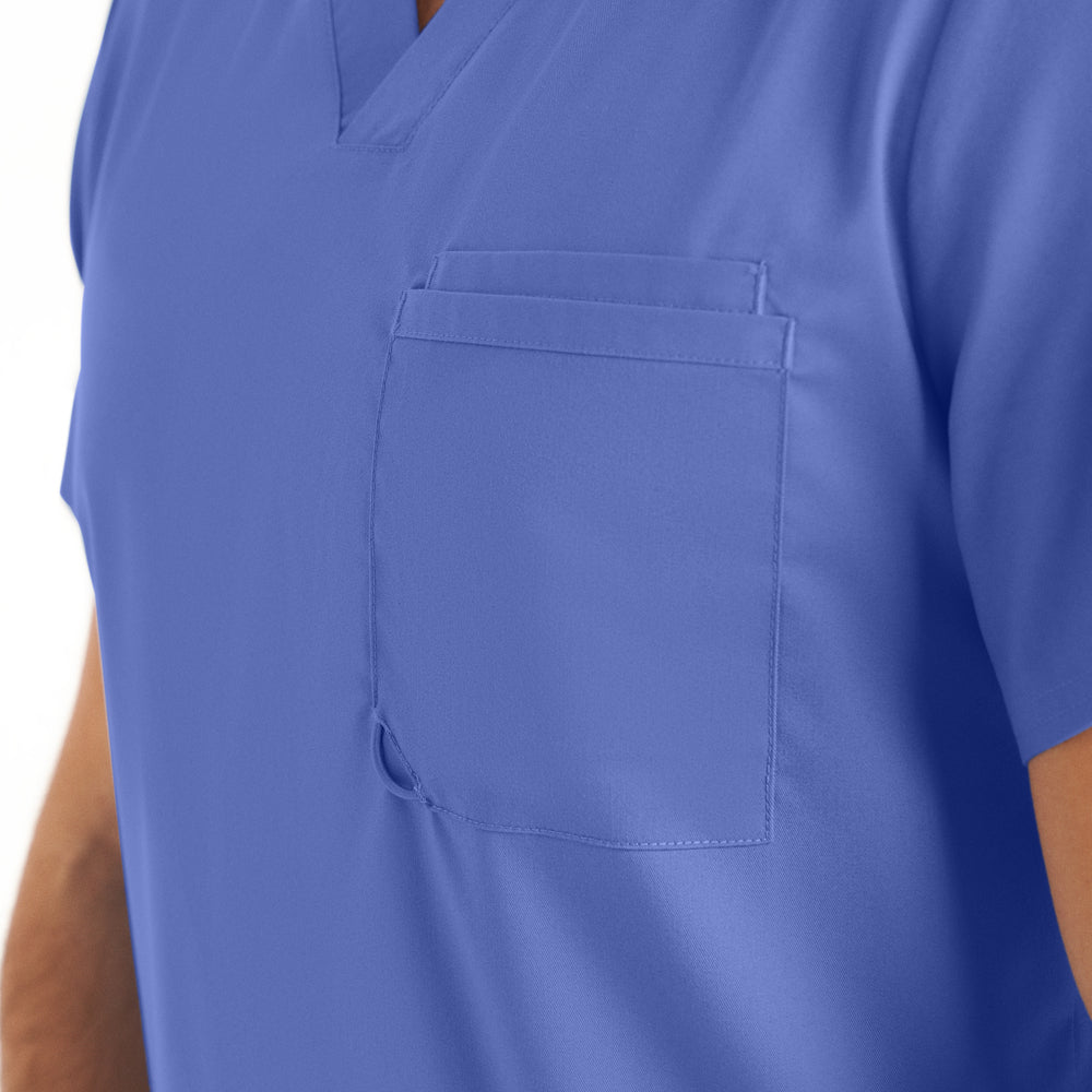 LT108 - Landau Proflex Men's V-Neck Scrub Top