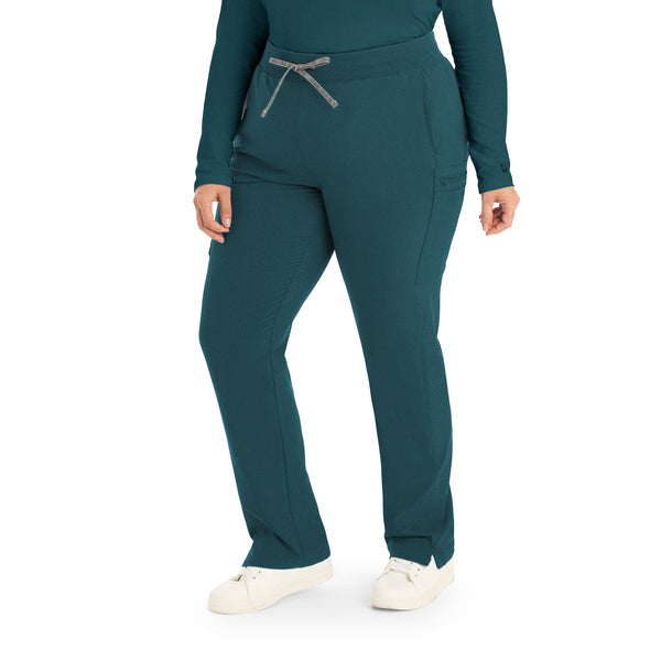 LB400P - Landau Forward Convertible Drawcord Pant Petite