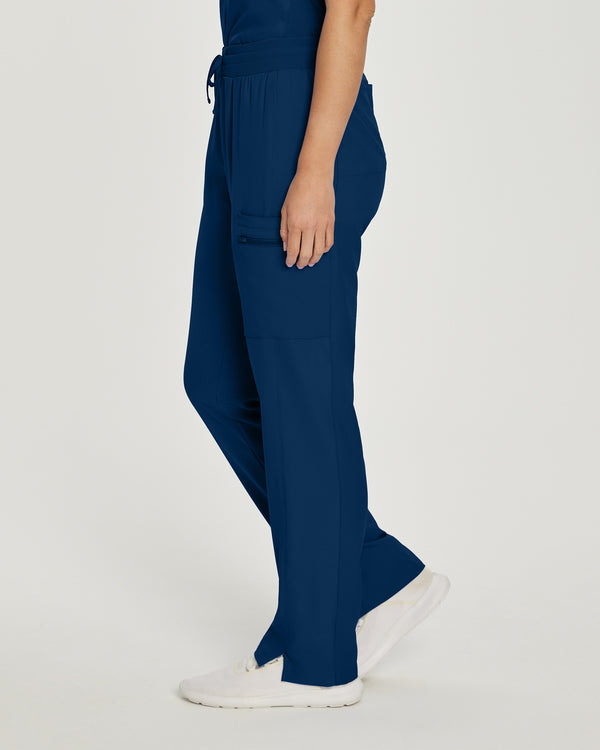 LB400P - Landau Forward Convertible Drawcord Pant Petite