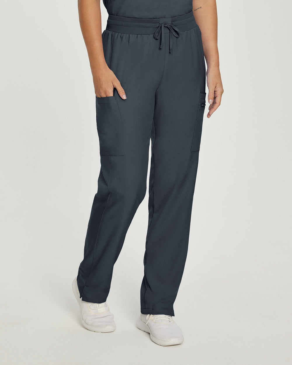 LB400P - Landau Forward Convertible Drawcord Pant Petite