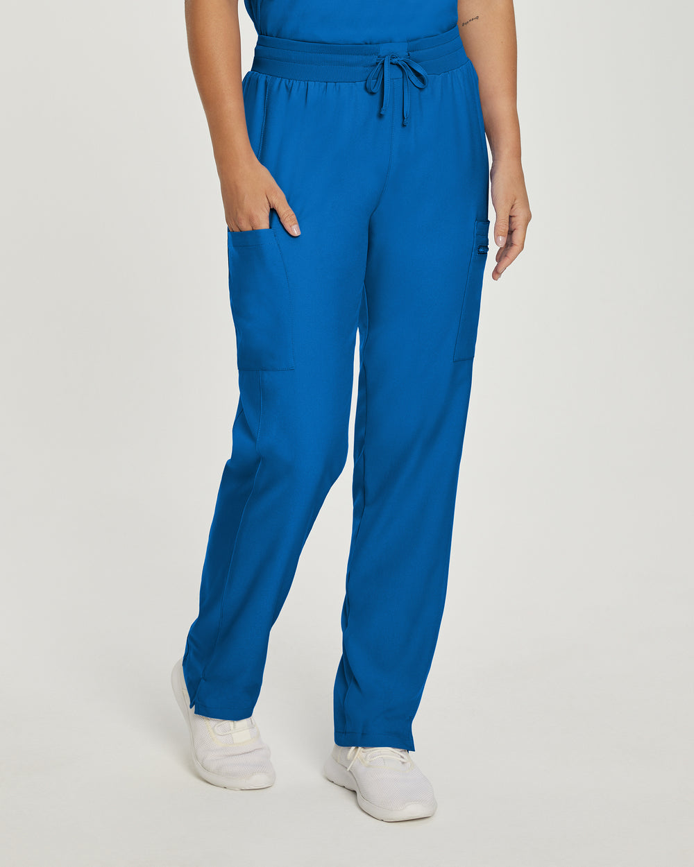 LB400P - Landau Forward Convertible Drawcord Pant Petite