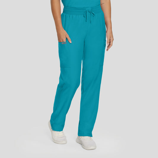 LB400P - Landau Forward Convertible Drawcord Pant Petite