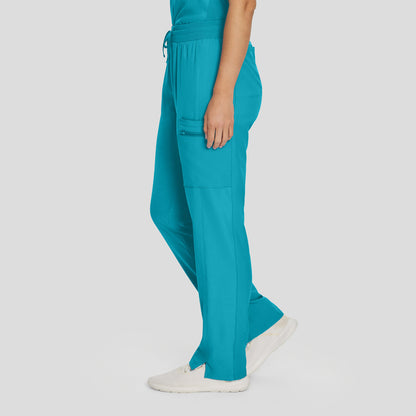 LB400P - Landau Forward Convertible Drawcord Pant Petite
