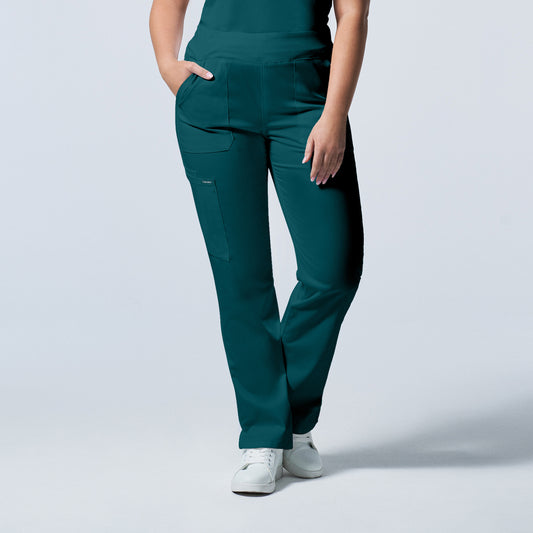 LB405 (Core Colours) - Landau Proflex Women's Cargo Scrub Pants